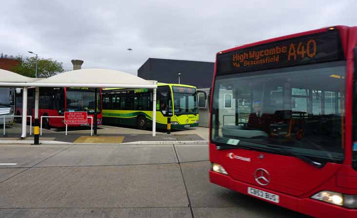 Mercedes Citaros Epsom MCL9, Green Line 3907 Carousel 872